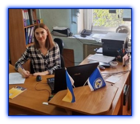 Ільїна Ольга Валеріївна - В.О. завідуючої фінансово-господарським відділом головний бухгалтер